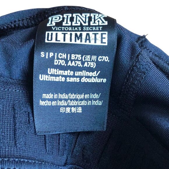 Victorias Secret sports bra ultimate size small front zipper size Small - Picture 3 of 3